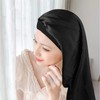 Sleep Cap Satin Silk Bonnet Wrap Hat for Long Hair,