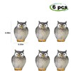 Niuwiwyi 6pcs Animal Door Hinge Heads Decorative Topper Owl Animal