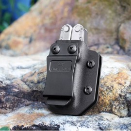 Gun&Flower Kydex Sheath for Wave Plus&Wave, Multitool Pouch for Leatherman Wave&Wave Plus