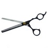 Kit Tijeras Profesionales Aashta Para Estilista/Barber/Peluquero 7" (NEGRO)