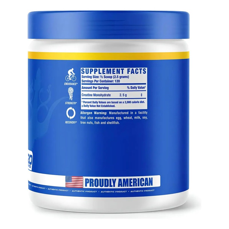 Suplemento en polvo Ronnie Coleman Creatine XS creatina monohidratada en