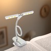 Portable rechargeable LED reading lamp, featuring 3 color temperature memory