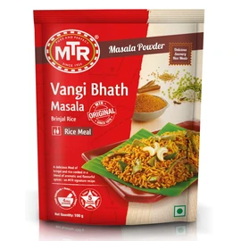 MTR Vangi Bhath Masala Brinjal Rice 100g-3.53Oz 100% Natural No Preservatives