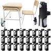 24 Pcs Water Bottle Holder for Classroom Desk Cupholder Back