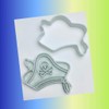 Set of 3 Pirate Themed Cookie Cutters