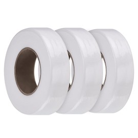 Hotop 3 Rolls Fabric Fusing Tape Adhesive Hem Tape Hemming Tape 1/2 Inch Fabric Fusible Web Tape Adhesive Iron-on Tape Each 27 Yards