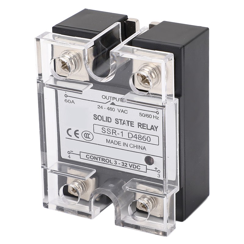 Solid State Relay SSR 3‑32V DC Input to 24‑480V AC