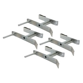 Mytee Products (4 Pack Strap Winder for 2",3" & 4" Straps for Flatbed Trailer - Steel Zinc Plated - Cargo Tie Down Winch & Ratchet Strap Roller - Trucking Accessories for Trucks