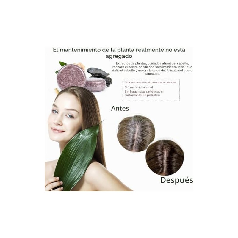 Champú En Barra Para Oscurecer El Cabello, Champú En Barra