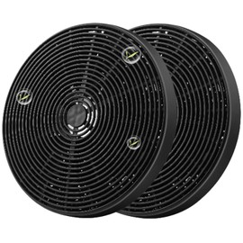 EALLMALL Charcoal Filter for Range Hood, for EK22 Range Hood Insert, Removes Odor and Fumes, Tool-less Installation, 2 pcs, ZY99
