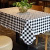 PlentifulHome Black and White Checkered Tablecloth – Perfect for Family