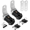 2 Pack Cabinet Lock with Keys, 7/8" RV Storage Locks