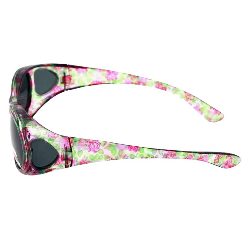 Fit Over Wrap Sunglasses Polarized Lens Wear Over Eyeglasses 100%