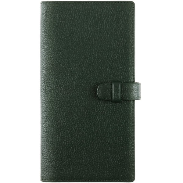 BLUE SINCERE Notebook Cover, Notebook Cover, Genuine Leather, Vegetable Tanned Tanning, Top Grain Leather, Men's, Women's, Almost1, Allmost 1, HB1 (Deep Green)