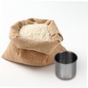 KICHOUSE 150ml Rice Measuring Cup Stainless Steel No Scale Easy