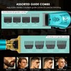 Hair Clippers for Men with LED Display, 4-Piece Cordless Grooming