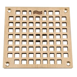 Jay R. Smith MFG. CO Bronze Bronze Floor Drain Grate Pipe Dia, Screw Connection - Drains