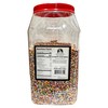 Chef's Quality Nonpareils Rainbow Sprinkles 7 Pounds For Decorating &