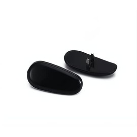 Sunglass Nose Pads,BEHLINE Replacement Clip-on Eyeglasses Nose Piece Soft Glasses Nose Bridge Pads Anti-Slip Nose Guards Repair Kits Parts for Sunglass/Eyeglass and Eyewear Frames(Black,16mm)