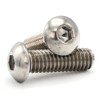 18-8 Stainless Steel Button Head Socket Cap Screws #4-40 x