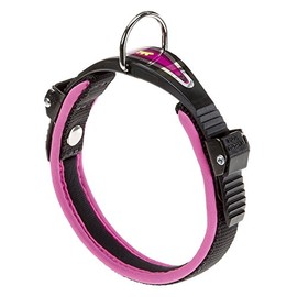 Ferplast Ergof Luo Ergonomic C15/33 Nylon Dog Collar Pink 15 mm x25 – 33 cm