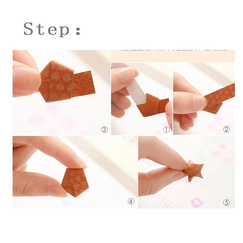 Yeooyoor 1030 sheets Origami Stars Papers Package DIY Paper -