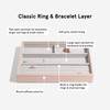 Stackers Blush Classic Medium Jewellery Box Ring/Bracelets Layer