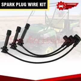 John Deere New Spark Plug Wire Kit Fit for John Deere 825i S4 MIA11724 MIA11722 MIA11723 US