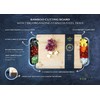 Ecozoi Bamboo Cutting Board with Containers, Large Wood Cutting Board