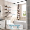 ALLZONE Shower Caddy Corner, 4 Tier Shower Organizer, Rustproof Stainless