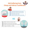 YOTEE U-Shaped Toothbrush Kids 2 PCS - Toddler Toothbrush with