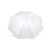 Jollybrolly Budget White Wedding Umbrellas with Frill Straight Rain Waterproof
