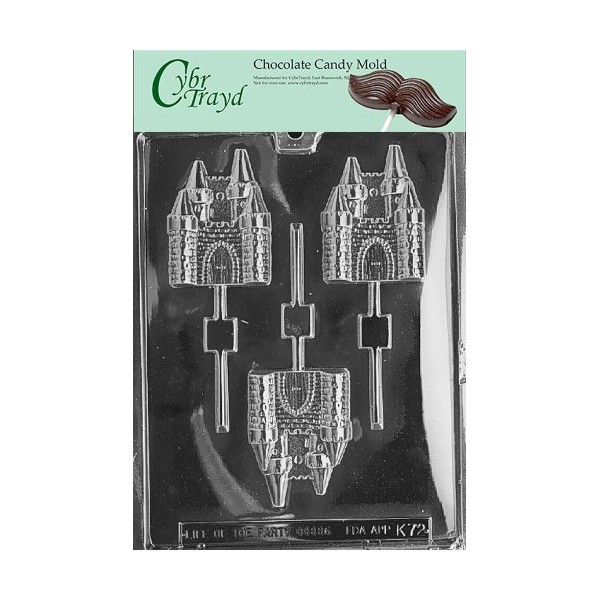 Cybrtrayd Life of the Party K072 Castle Thrones Lolly Chocolate