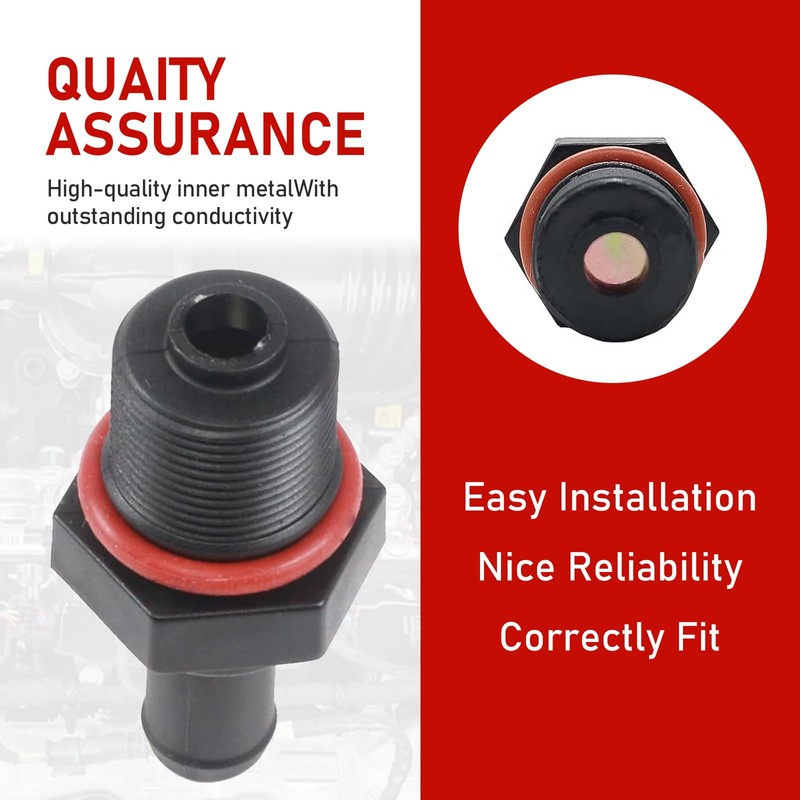 Sumjig 1 PC Automotive PCV Check Valve, Replacement OEM #267402G000