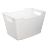 keeeper 12 Litre Textured Storage Box Lotta Natural (Clear)