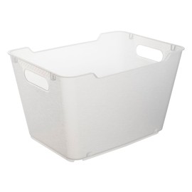 keeeper 12 Litre Textured Storage Box Lotta Natural (Clear)