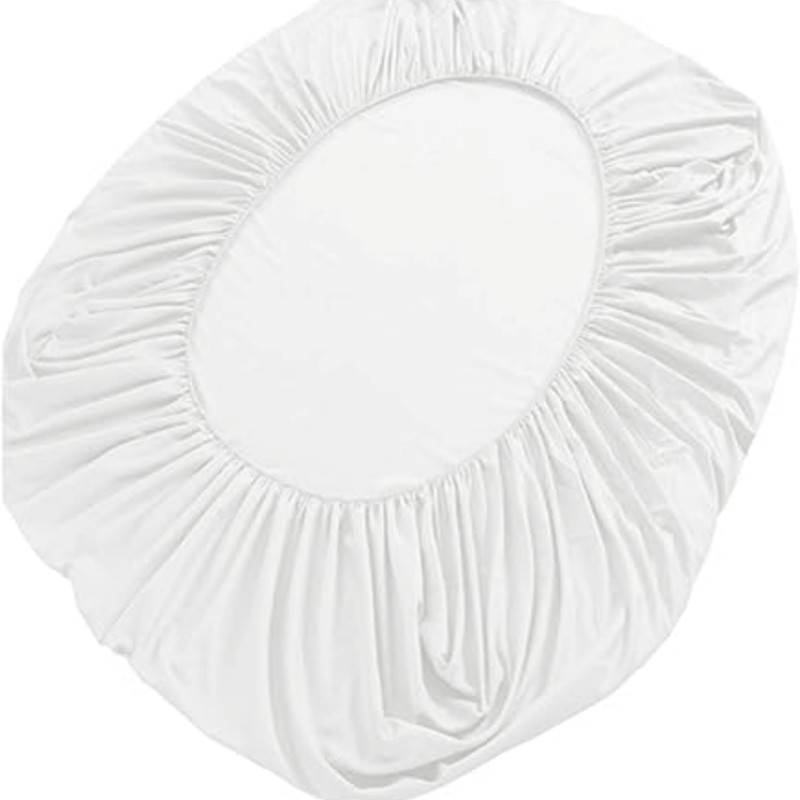 Fitted Sheet, 100% Cotton, Double Bed, Elastic, Quick Drying, Wrinkle-Resistant,