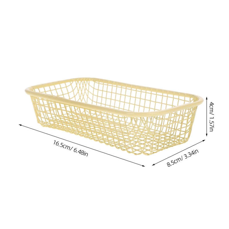 Alipis Small Metal Wire Basket for Organizing Decorative Storage for