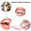 60pcs Toothpick Interdental Brushes Tooth Flossing Head Oral Hygiene Brush