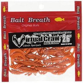 Bait Breath(ベイトブレス) ワーム バーチャルクロー2.6 S851マッドオレンジ