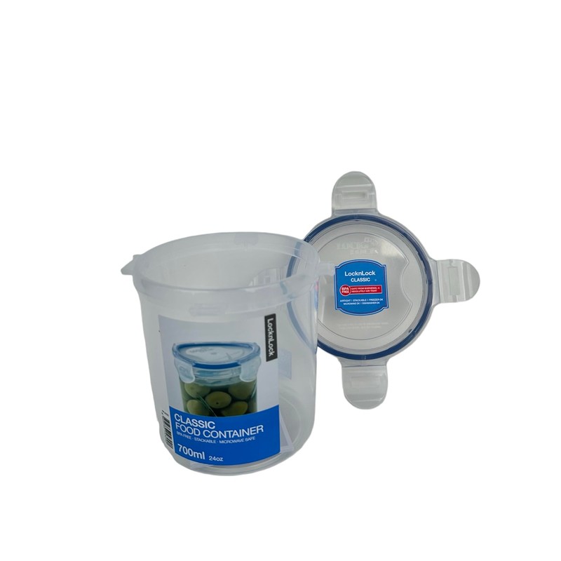 Lock & Lock 300ml Round Waterproof Food Container, 700 ml