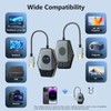 Wireless HDMI Transmitter and Receiver 4K, 2in1 2.4/5G Screen Mirror