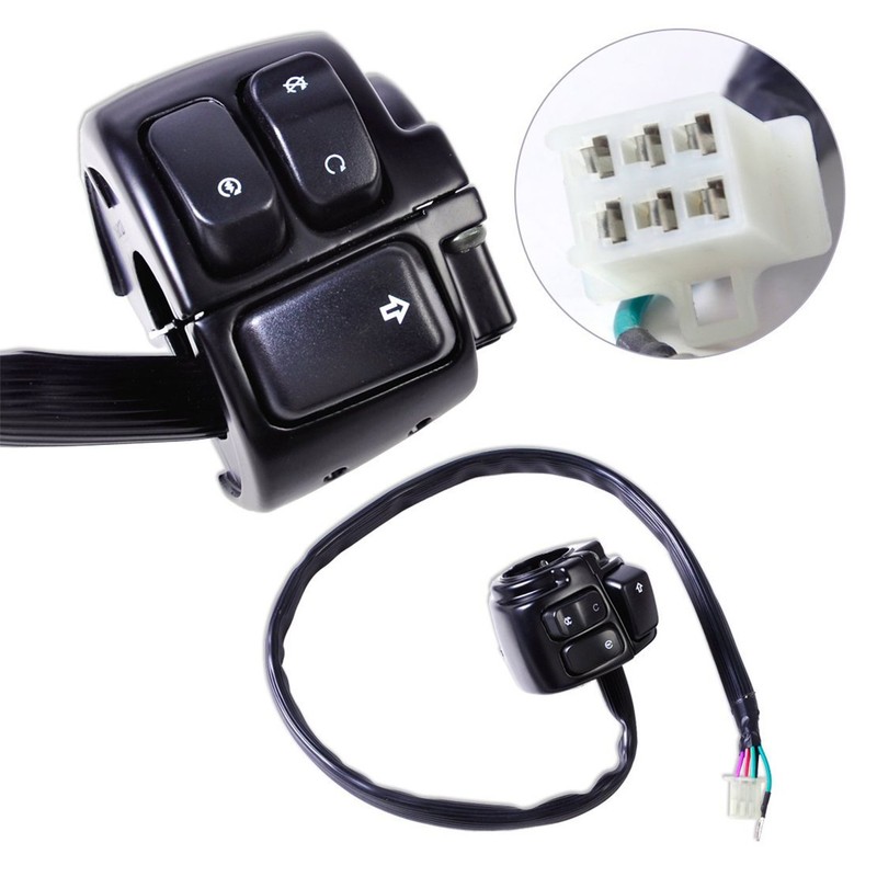 HANSWD ハーレー883 オートバイスイッチ改装のハンドルバー デビッドソンダイナSoftailダイナスポーツカーV-ロッド