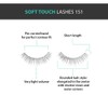 Ardell - False Eyelashes Soft Touch 151 Black (4 Pack)