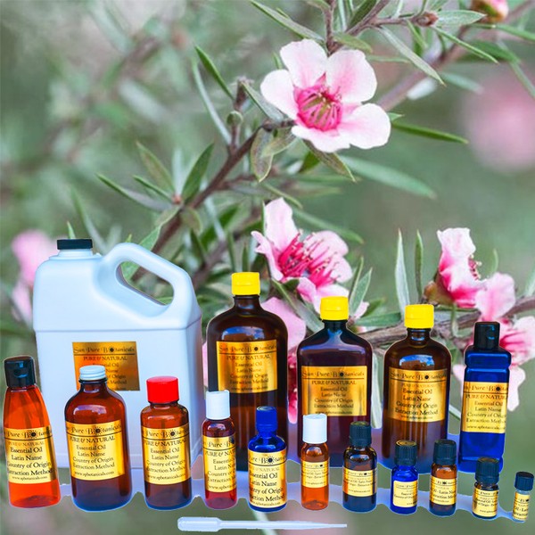 8 oz Tea Tree Essential Oil - 100% PURE & NATURAL - Aromatherapy - DISPENSER LID