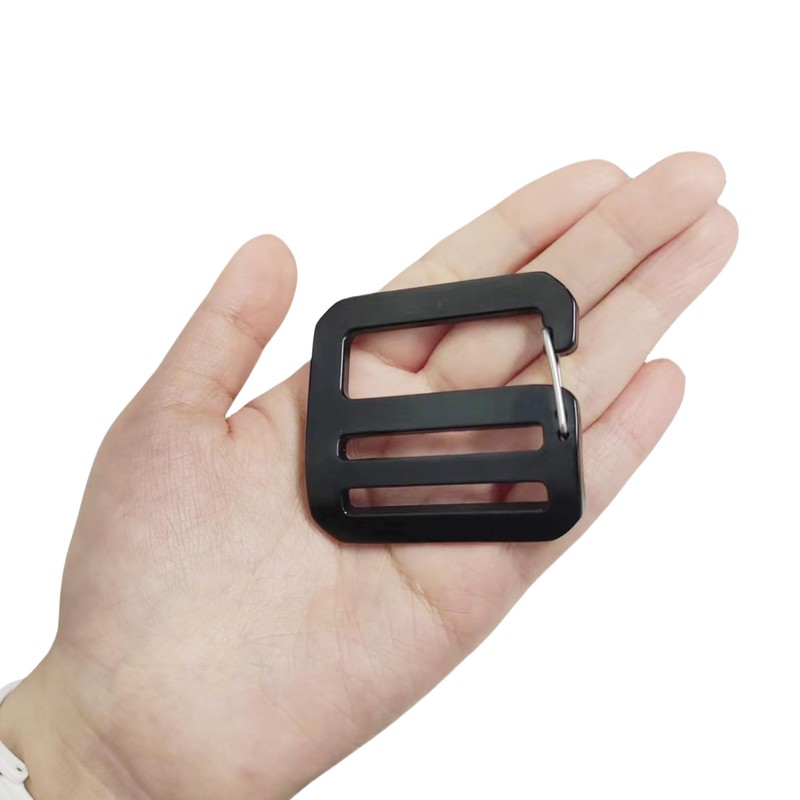 2PCS G Hook Buckles Tactical Adjustable Webbing G Shaped Wave