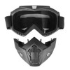 Motorcycle Goggles with Mask Outdoor Riding Cycling Removable Protective Goggles