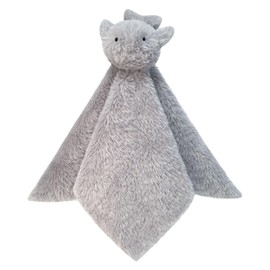 Doindute Baby Gray Whale Soft Stuffed Animal Security Blanket, Plush Whale Character Lovey Blanket, Baby Shower/Nursery Gift, Newborn Infant Toddler Snuggle Blankie for Girls Boys, 14 Inches