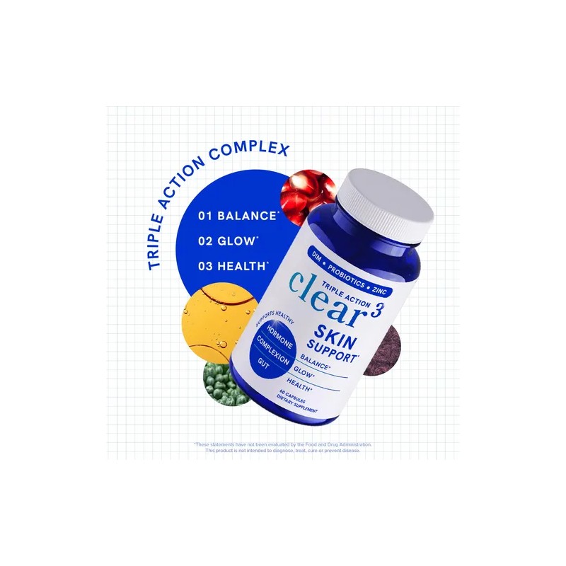 Smnutrition Suplemento Acn - Zinc, Dim - 60 Cpsulas ,