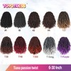 ToyoTress Tiana Passion Twist Hair - 10 Inch 8 Pcs